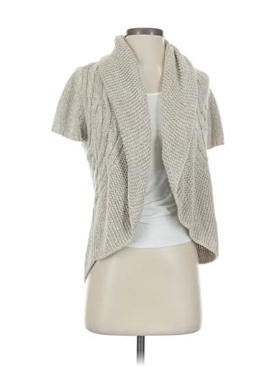 Pre-owned Express Cardigan Sweater In Gray