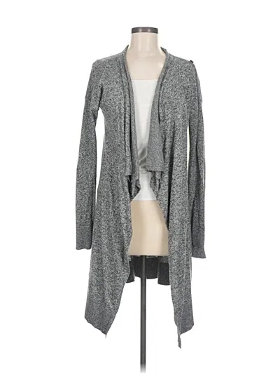 Pre-owned Express Cardigan Sweater In Gray