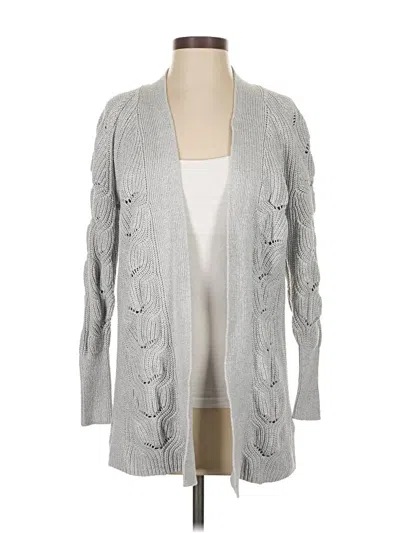 Pre-owned Express Cardigan Sweater In Gray