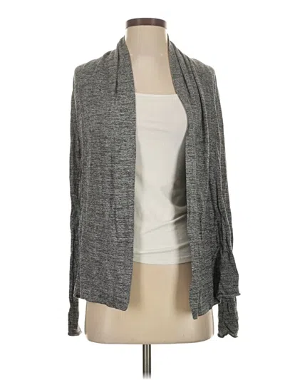 Pre-owned Express Cardigan Sweater In Gray