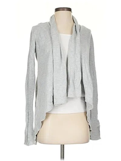 Pre-owned Express Cardigan Sweater In Gray
