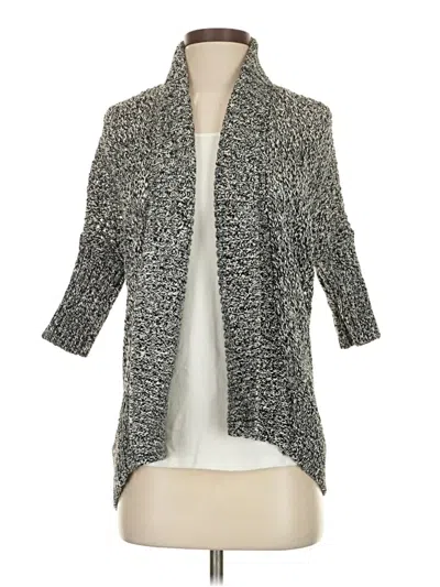 Pre-owned Express Cardigan Sweater In Gray