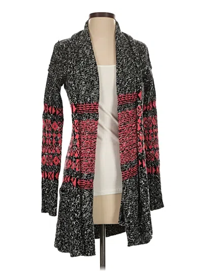 Pre-owned Express Cardigan Sweater In Gray