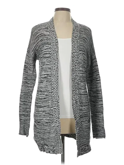 Pre-owned Express Cardigan Sweater In Gray