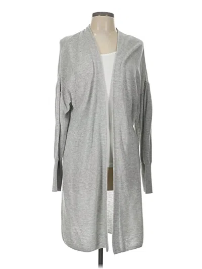Pre-owned Express Cardigan Sweater In Gray