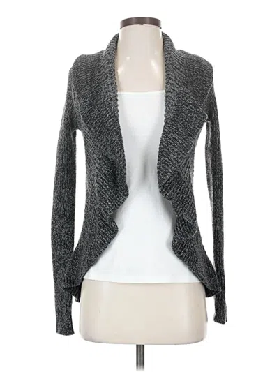 Pre-owned Express Cardigan Sweater In Gray