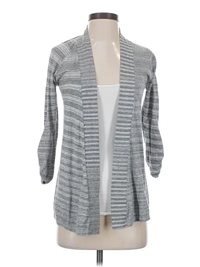 Pre-owned Express Cardigan Sweater In Gray