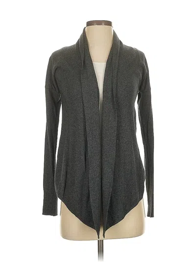 Pre-owned Express Cardigan Sweater In Gray
