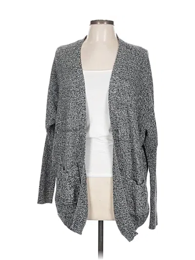 Pre-owned Express Cardigan Sweater In Gray