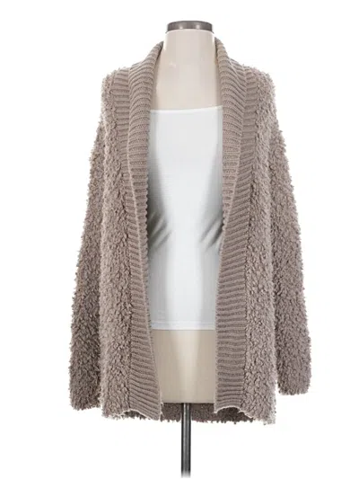 Pre-owned Express Cardigan Sweater In Gray