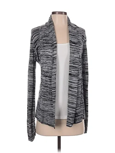 Pre-owned Express Cardigan Sweater In Gray