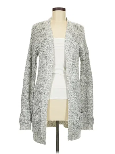 Pre-owned Express Cardigan Sweater In Gray