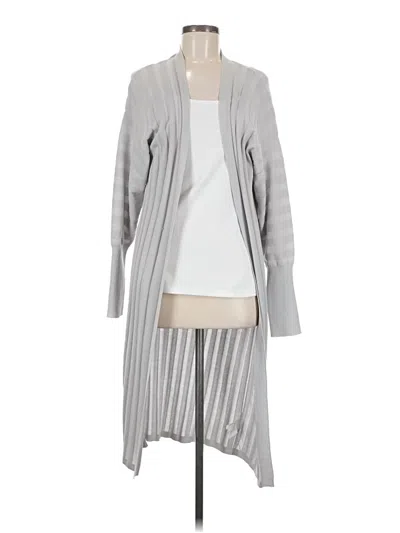 Pre-owned Express Cardigan Sweater In Gray