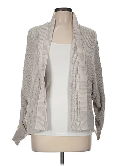 Pre-owned Express Cardigan Sweater In Gray