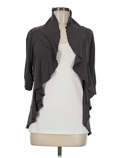 Pre-owned Express Cardigan Sweater In Gray