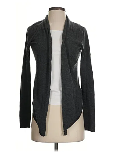 Pre-owned Express Cardigan Sweater In Gray