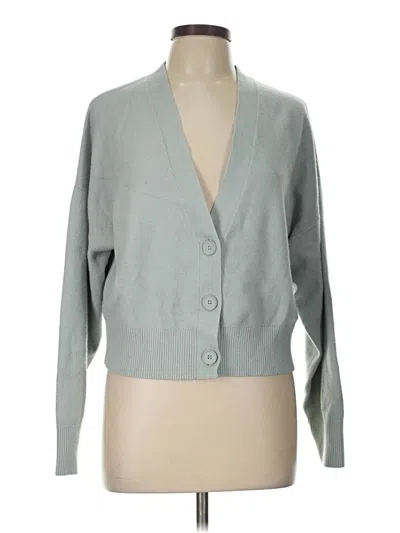 Pre-owned Express Cardigan Sweater In Gray