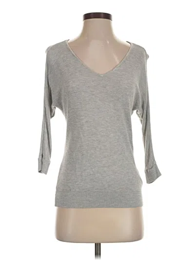 Pre-owned Express Cardigan Sweater In Gray