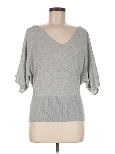 Pre-owned Express Cardigan Sweater In Gray