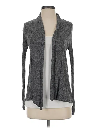 Pre-owned Express Cardigan Sweater In Gray