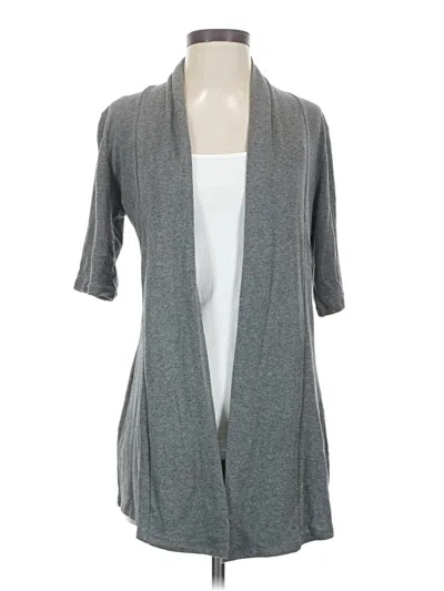 Pre-owned Express Cardigan Sweater In Gray