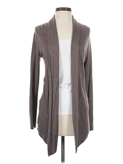 Pre-owned Express Cardigan Sweater In Gray