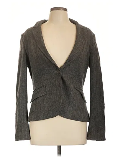 Pre-owned Express Cardigan Sweater In Gray