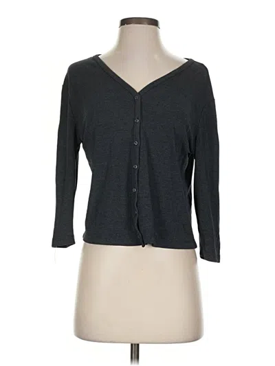 Pre-owned Express Cardigan Sweater In Gray