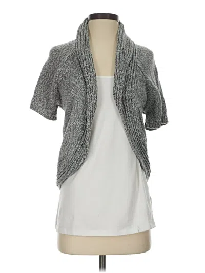 Pre-owned Express Cardigan Sweater In Gray