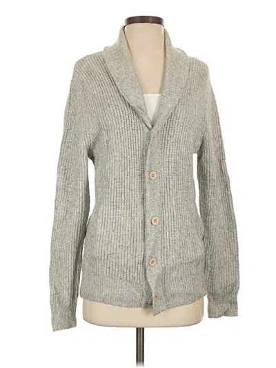 Pre-owned Express Cardigan Sweater In Gray
