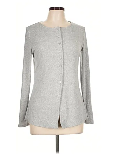 Pre-owned Express Cardigan Sweater In Gray