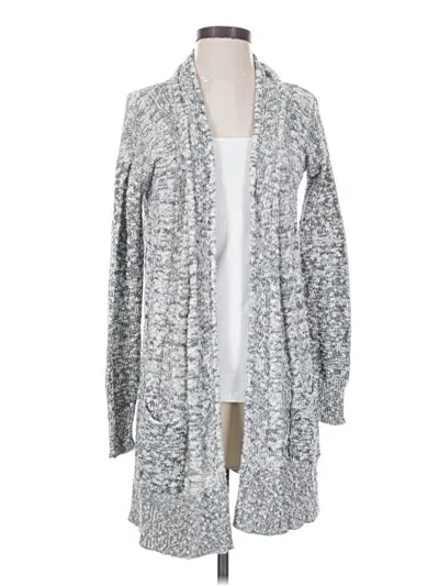 Pre-owned Express Cardigan Sweater In Gray