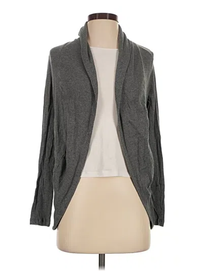 Pre-owned Express Cardigan Sweater In Gray