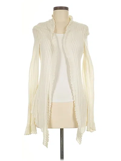 Pre-owned Express Cardigan Sweater In Ivory