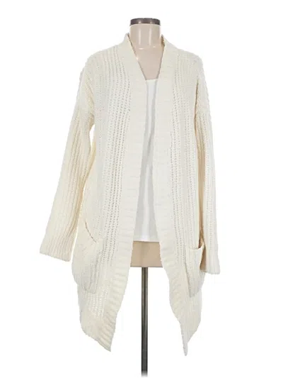 Pre-owned Express Cardigan Sweater In Ivory