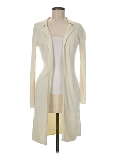 Pre-owned Express Cardigan Sweater In Ivory
