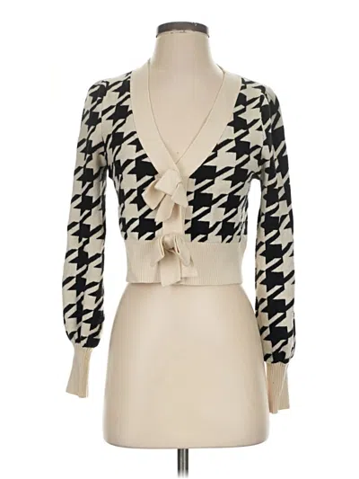 Pre-owned Express Cardigan Sweater In Ivory