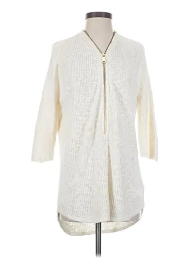 Pre-owned Express Cardigan Sweater In Ivory