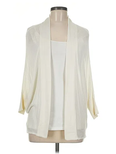 Pre-owned Express Cardigan Sweater In Ivory