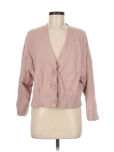 Pre-owned Express Cardigan Sweater In Pink