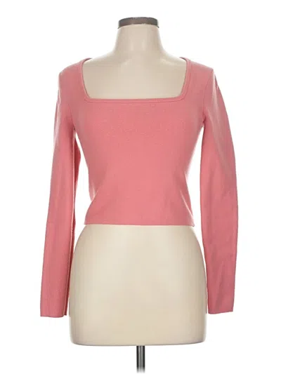 Pre-owned Express Cardigan Sweater In Pink