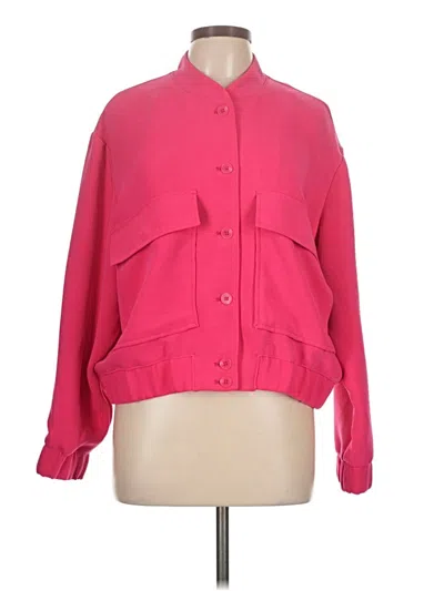 Express Cardigan Sweater In Pink