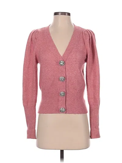Pre-owned Express Cardigan Sweater In Pink