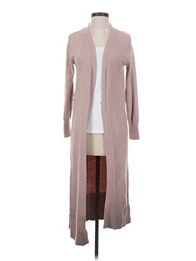 Pre-owned Express Cardigan Sweater In Pink
