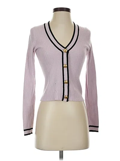 Pre-owned Express Cardigan Sweater In Pink
