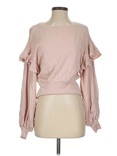 Pre-owned Express Cardigan Sweater In Pink