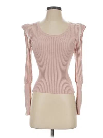 Pre-owned Express Cardigan Sweater In Pink