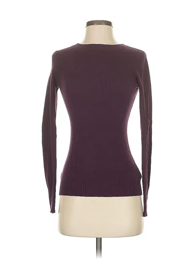 Pre-owned Express Cardigan Sweater In Purple