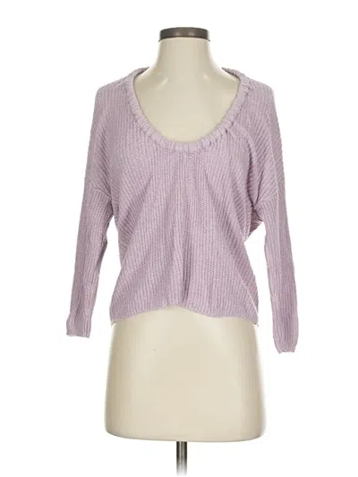 Express Cardigan Sweater In Purple