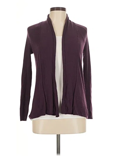 Pre-owned Express Cardigan Sweater In Purple